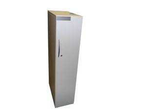 lot 75 image: Steelcase Locking Locker  Wardrobe that measures 12 wide 24 deep  54 tall