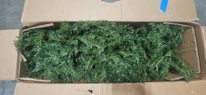 lot 19 image: 7 Foot Green Sequoia Pine Artificial Christmas Tree