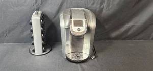 lot 54 image: Keurig 2.0 Coffee Maker with K-Cup Pod Holder Rack