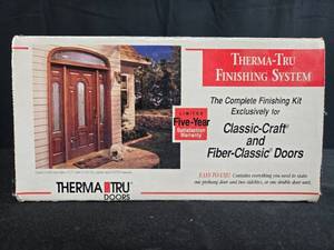 lot 80 image: Therma-Tru Finishing System Kit for Classic-Craft and Fiber-Classic Doors