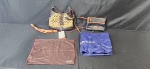 lot 151 image: Coach and Dooney & Bourke Handbag and Crossbody Set with Accessories