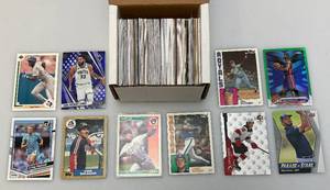 lot 97 image: Misc. Unsorted Sports Cards Some With Protective Sleeves