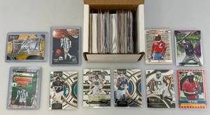 lot 102 image: Misc. Unsorted Sports Cards Some With Protective Sleeves