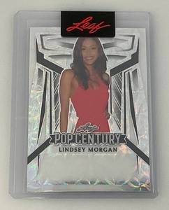 lot 122 image: 11 Unsigned Pre- Production Proof Pop Century Lindsey Morgan Card (Double Sleeved)