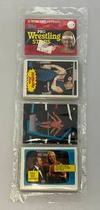 lot 124 image: EST. $175.00 - $300.00 1985 TOPPS Hulk Hogan Pro Wrestling Cards (Factory Sealed Pack) With Hulk Hogan Cards