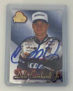 lot 125 image: Dale EARNHARDT JR Autographed Card (In Protective Sleeves)
