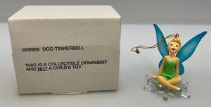lot 167 image: Tinkerbell Disney Grolier Brand Christmas magic Ornament (New Old Stock)