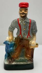 lot 180 image: Vintage Jim Beam Collectible Paul Bunyan, Brainerd Minnesota Centennial Decanter 11 12