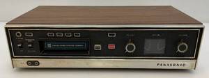 lot 245 image: 1970s Wood PANASONIC Model RS-803US 8 Track Stereo Cartridge Recorder