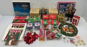 lot 250 image: Large Group Of Misc. Vintage Christmas Dcor And More