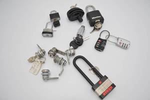 lot 103 image: Variety of Locks