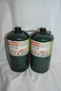 lot 325 image: Coleman Propane Cans
