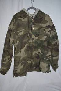 lot 151 image: Camo Hooded Jacket