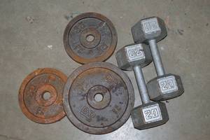 lot 353 image: Weights