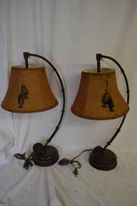 lot 363 image: Pair of Fly-Fishing lamps 