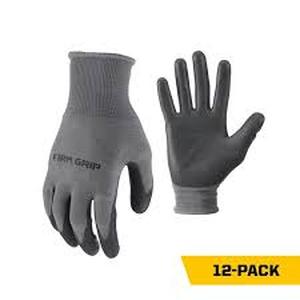 lot 26 image: Lot of Firm Grip 12 Pack Large Polyurethane Coated Crew Pack Work Garden Gloves  Customer Returns See Pictures