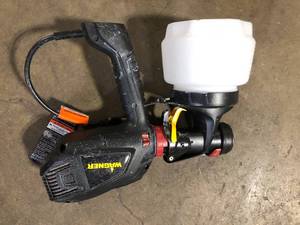lot 31 image: Wagner Flexio 2500 Electric Handheld HVLP Paint Sprayer Used    Customer Returns See Pictures