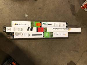 lot 43 image: Lot of Assorted Outdoor Railings Various Models and Conditions  Customer Returns See Pictures