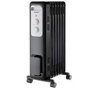 lot 44 image: Pelonis 1,500-Watt Oil-Filled Radiant Electric Space Heater with Thermostat Customer Returns See Pictures