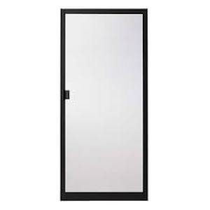 lot 34 image: Andersen 70-12 in. x 79-12 in. 200 Series Black Left-Hand Perma-Shield Gliding Patio Door with Black Interior, Fixed Panel   Customer Returns See Pictures