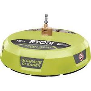 lot 64 image: RYOBI 15 in. 3300 PSI Surface Cleaner for Gas Pressure Washer Customer Returns See Pictures