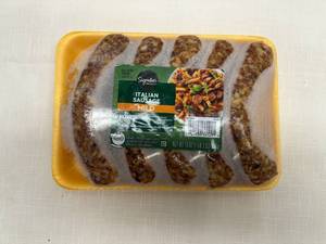 lot 221 image: I. 3x 19oz Mild Italian Sausage