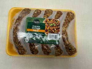 lot 226 image: I. 3x 19oz Mild Italian Sausage