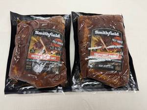 lot 135 image: K. 2x 1.25lbs St. Louis Style Pork Ribs-Full Cooked