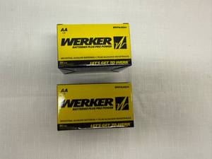 lot 1 image: 2x 24ct AA Batteries