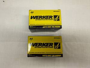 lot 3 image: 2x 24ct AA Batteries