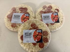 lot 18 image: 3x 1.87lbs Rising Crust Pepperoni Pizza