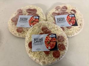 lot 23 image: 3x 1.87lbs Rising Crust Pepperoni Pizza
