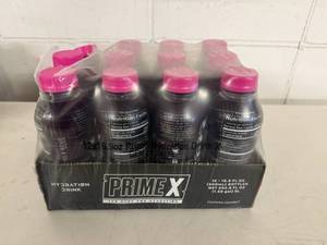 lot 44 image: 12x 16.90z PrimeX (Strawberry-Lemonade-per Google Search)