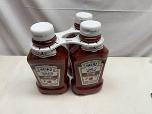 lot 367 image: 3x 44oz Heinz Tomato Ketchup