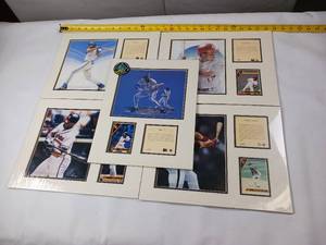 lot 24 image: Legends & Superstars � Sealed � Matted Litho � Baseball collection