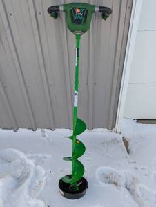 lot 36 image: ION Electronic Ice Auger (no battery included) Like New