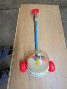 lot 78 image: Corn Popper Vintage popper toy