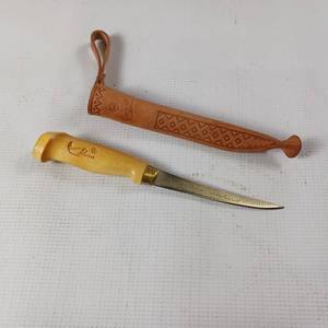 lot 87 image: Brand new small Filet knife 4 inch blade � J marttiini