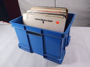 lot 198 image: Large Lot of Vintage Vinyl LPs