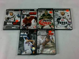 lot 230 image: PS2 Games � NHL 2005-2008 � Baseball 2K9 � MLB 07