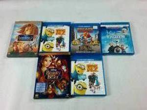 lot 232 image: Disney Blu Ray and DVD � Despicable Me II � Frozen � Escape from Planet Earth � Beauty and the Beast � Lion King II