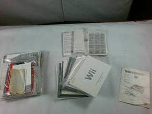lot 241 image: Large Lot of Manuals and Instruction for WII � Nintendo � Sony and other video system manuals like PS2