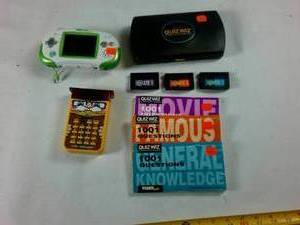 lot 242 image: Quiz Whiz and Little Professor � Leapster Explorer Lot