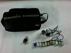 lot 259 image: Air Brush Accessories and Paints with case