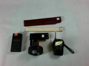 lot 262 image: Measuring Lot � Slide Rule � Electric Tape Measure � Measure Master MM12 Roller Tape