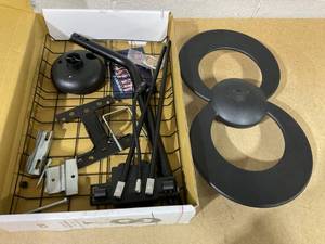 lot 365 image: Antennas Direct ClearStream 2V Indoor Outdoor TV Antenna UHF VHF Multi-Directional, 60 Mile Range, 4K 8K UHD, NEXTGEN TV  wReflector, 20-inch Mast