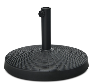 lot 318 image: 49 LBS Patio Resin Umbrella Base Stand for Outdoor