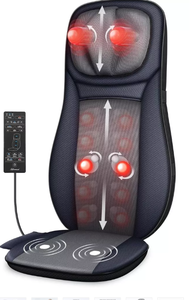 lot 31 image: Snailax Shiatsu Back Massager with Heat - Full Back Kneading Shiatsu and Rolling Massage Chair
