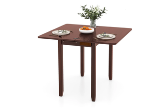 lot 337 image: Tangkula 40 Foldable Farmhouse Diner Table for 2-4 People