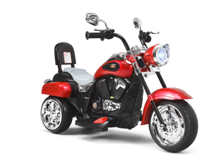 lot 435 image: Costway 3 Wheel Kids Ride On Motorcycle 6V Battery Powered Electric Toy Red